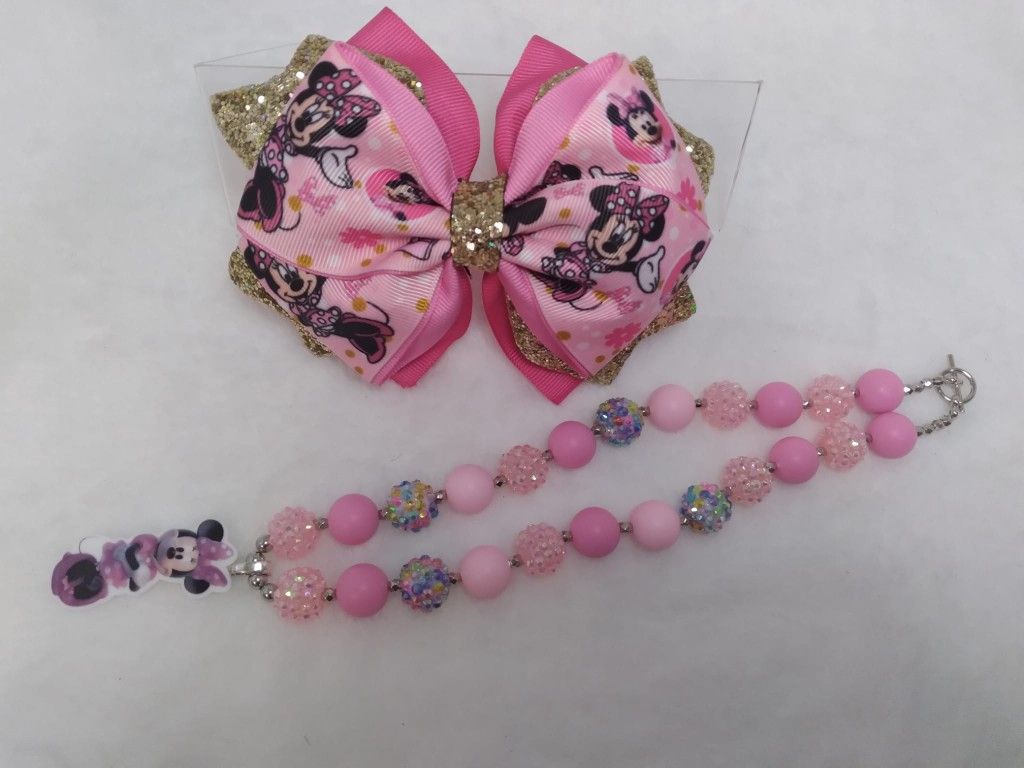 Minnie Mouse Hair Bow