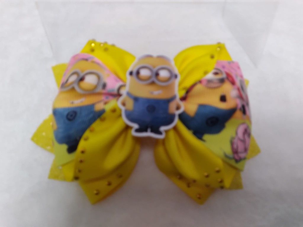 Minions Hair Bow - photo 2