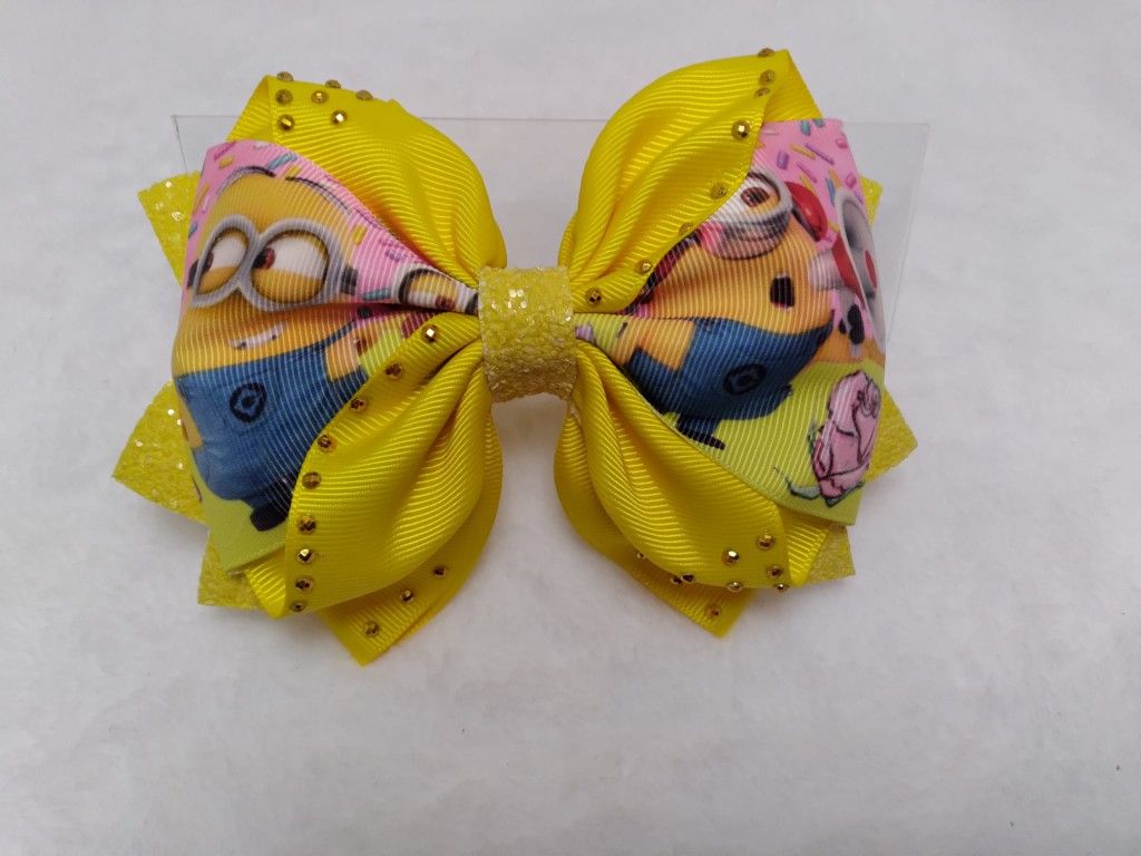 Minions Hair Bow - photo 3
