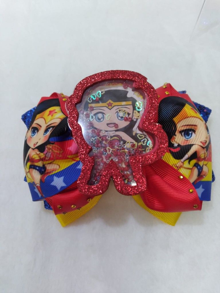 Wonder Woman Hair Bow