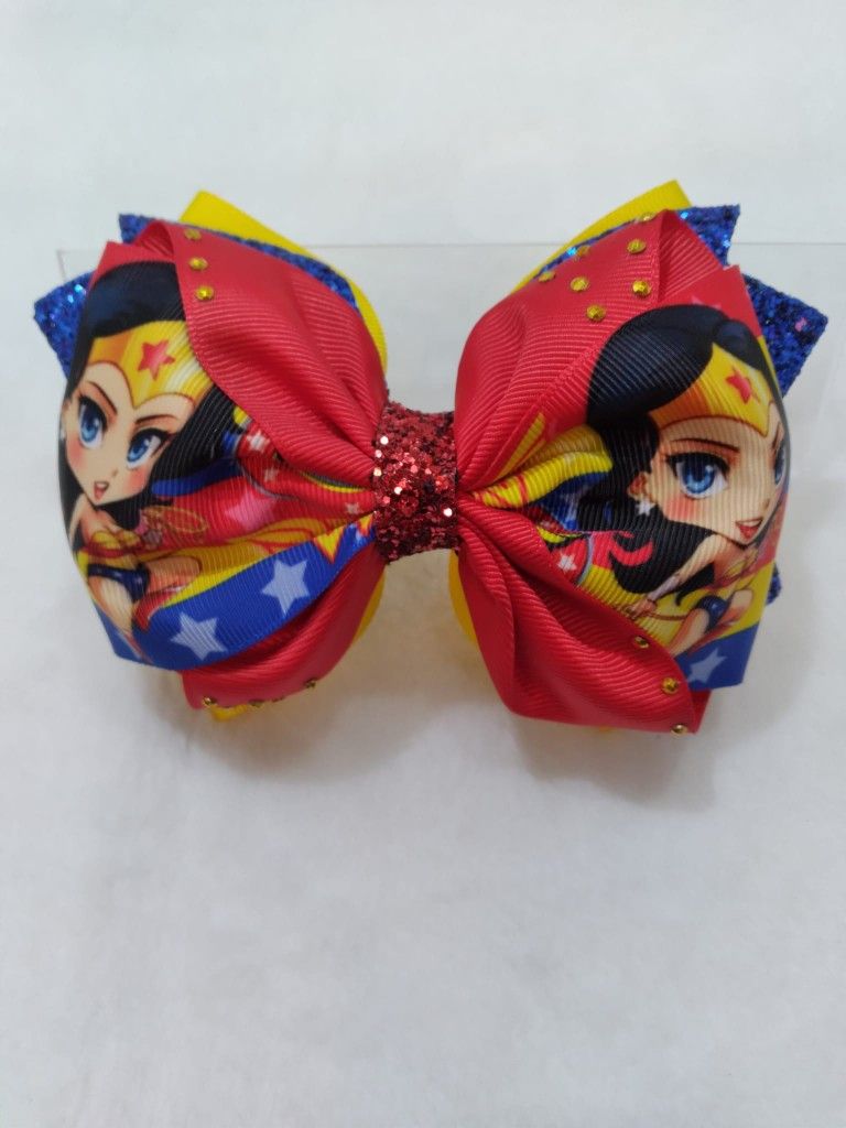 Wonder Woman Hair Bow - photo 2