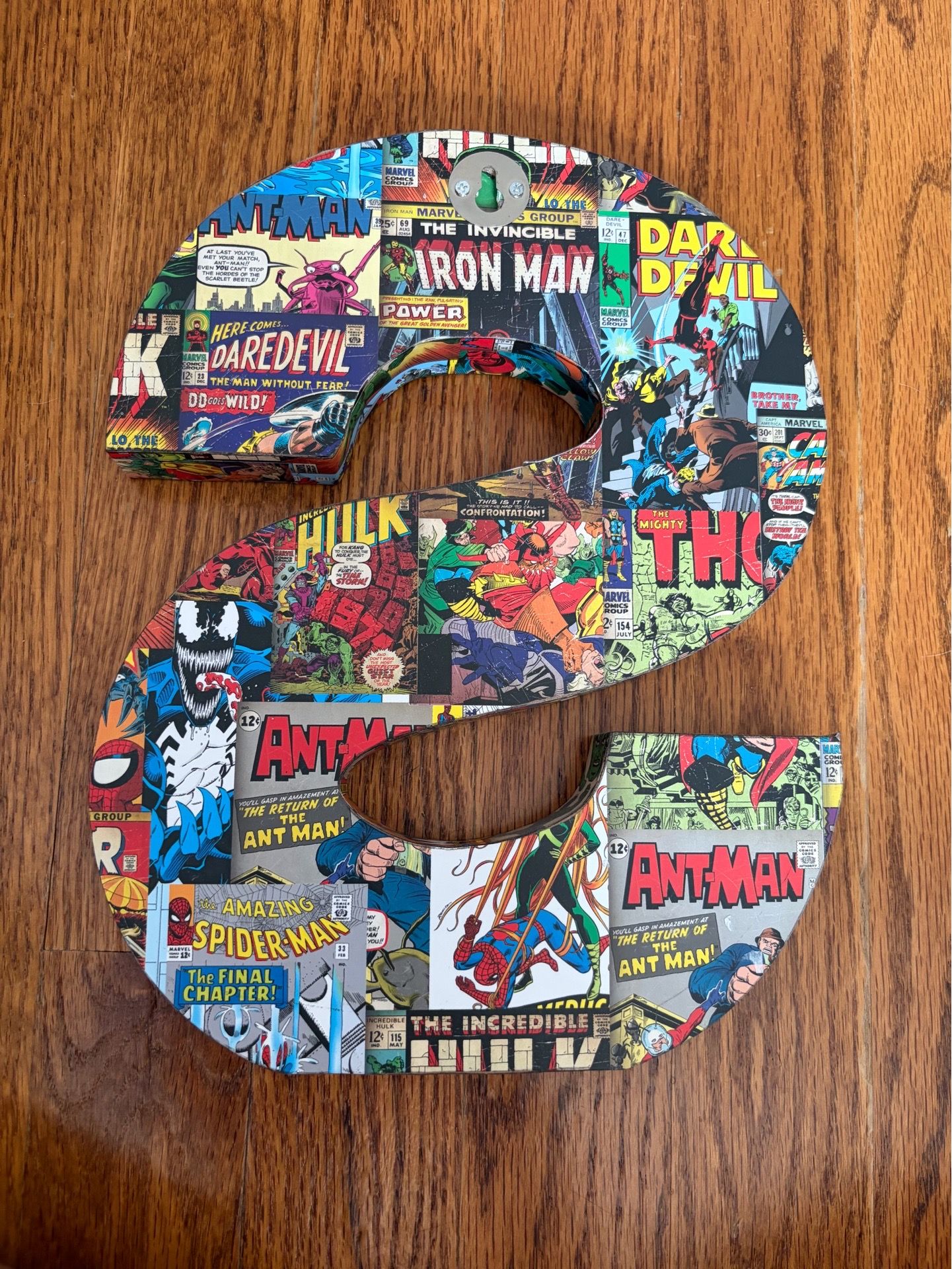Marvel Themed S-Shaped Wall Decoration - photo 2