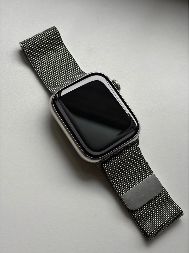 Apple Watch Series 7 45mm Stainless Steel (GPS + Cellular) - photo 2