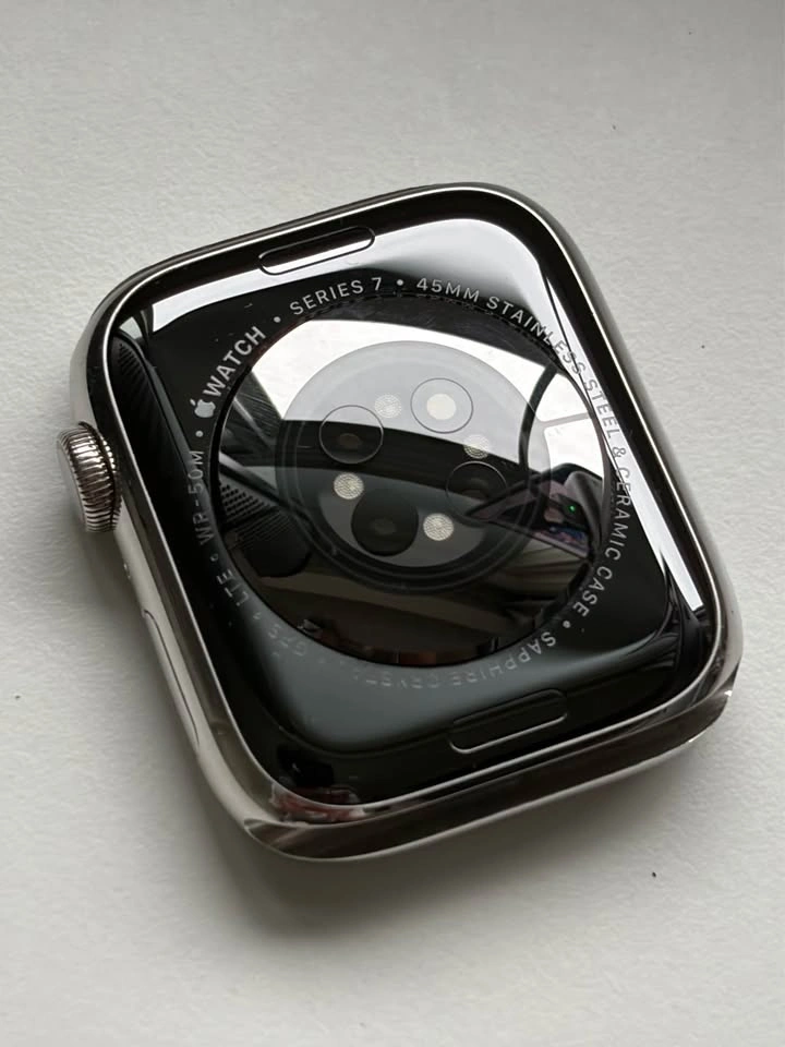 Apple Watch Series 7 45mm Stainless Steel (GPS + Cellular) - photo 3