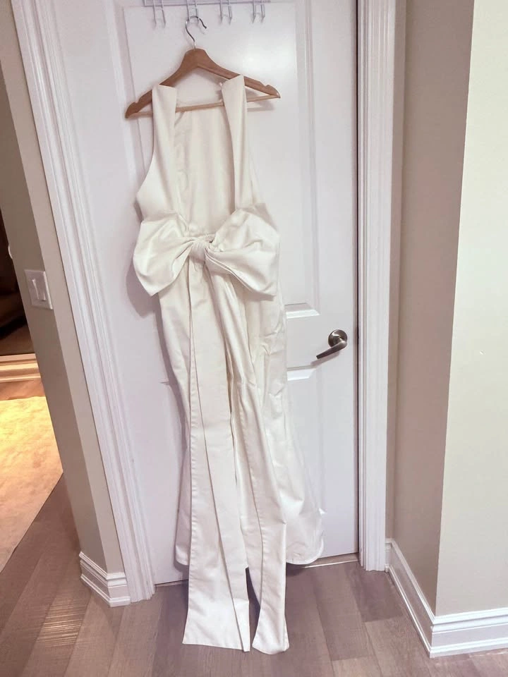 White Bridal Maxi Dress - photo 3