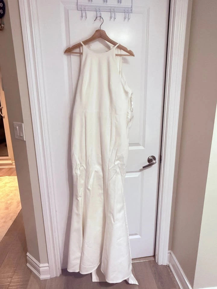 White Bridal Maxi Dress - photo 4