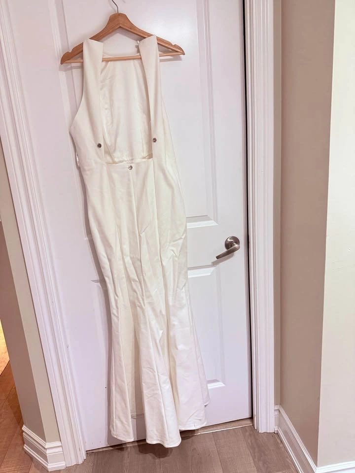 White Bridal Maxi Dress - photo 5