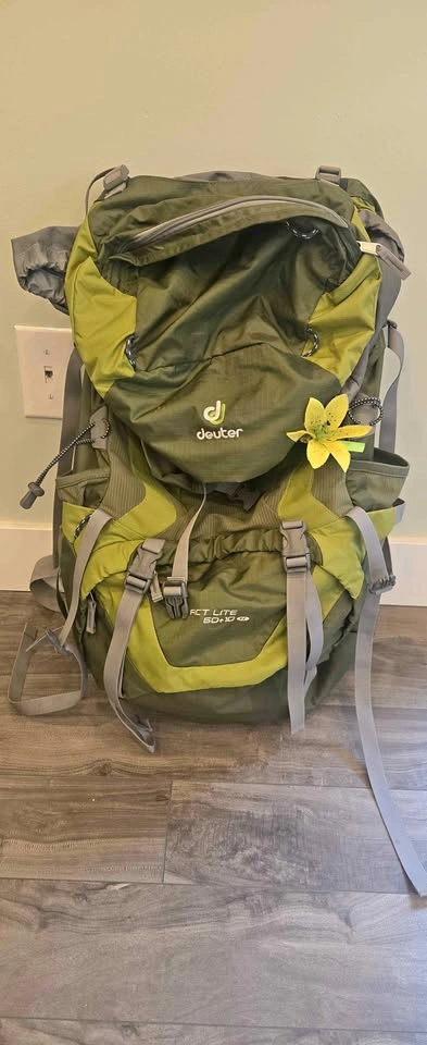 Deuter ACT Lite 60+10 Hiking Backpack with Rain Cover