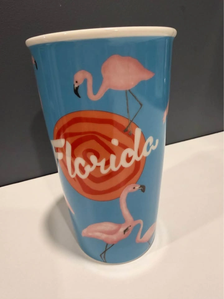 Starbucks Flamingo Reusable Travel Tumbler with Lid - photo 2