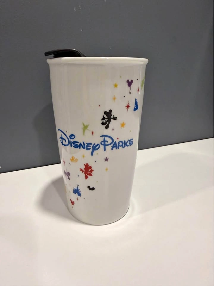 Starbucks Disney Parks Ceramic Travel Mug with Lid