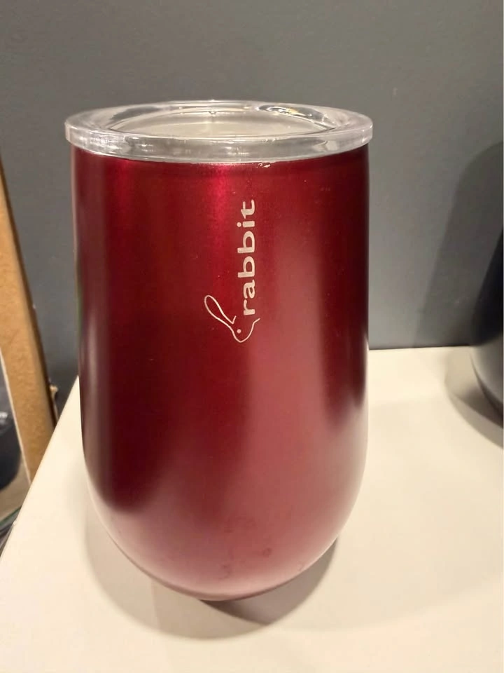 Rabbit Insulated Stemless Wine Tumblers – Set of 8, 12 oz - photo 2