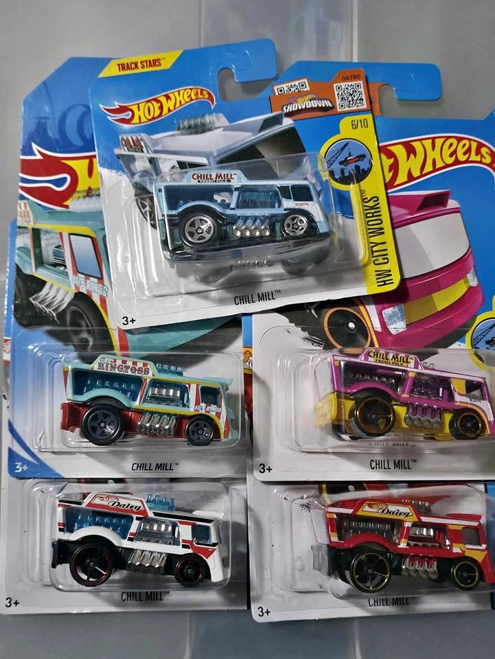 Hot Wheels Chill Mill Lot of 5