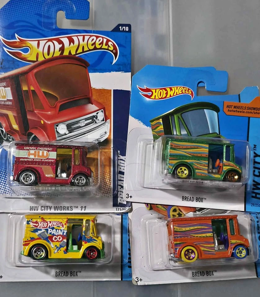 Hot Wheels Bread Box Collection