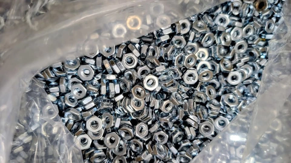 10-24 Hexagon Machine Screws Nuts GR-2 Zinc - photo 3