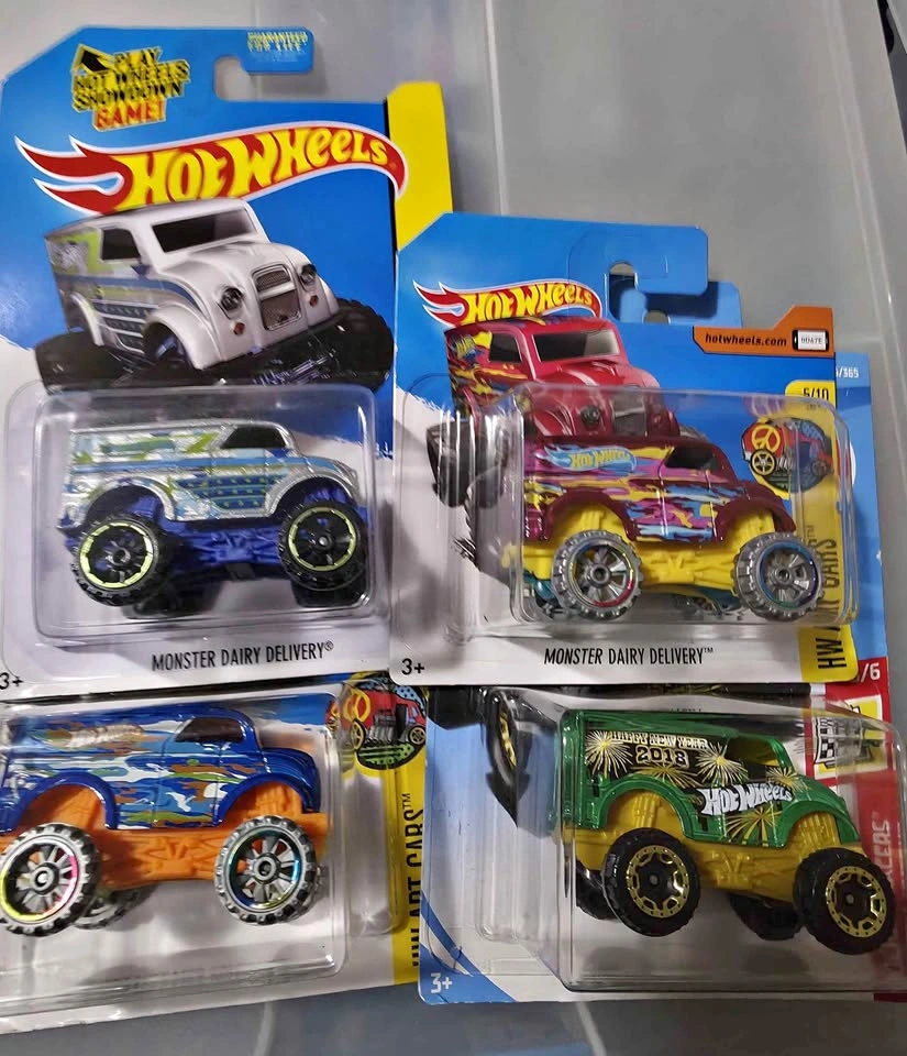 Hot Wheels Monster Dairy Delivery Lot