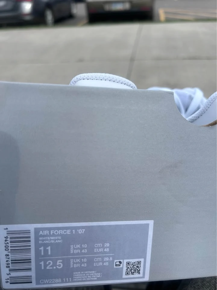 Brand new Nike Airforce one size 11 men - photo 3