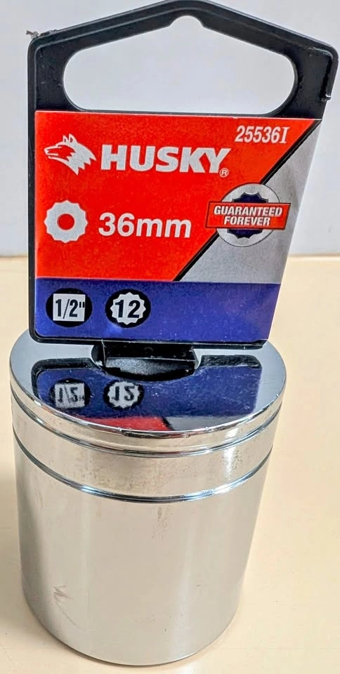 1/2" Drive 12 Point Deep Metric Socket 36mm