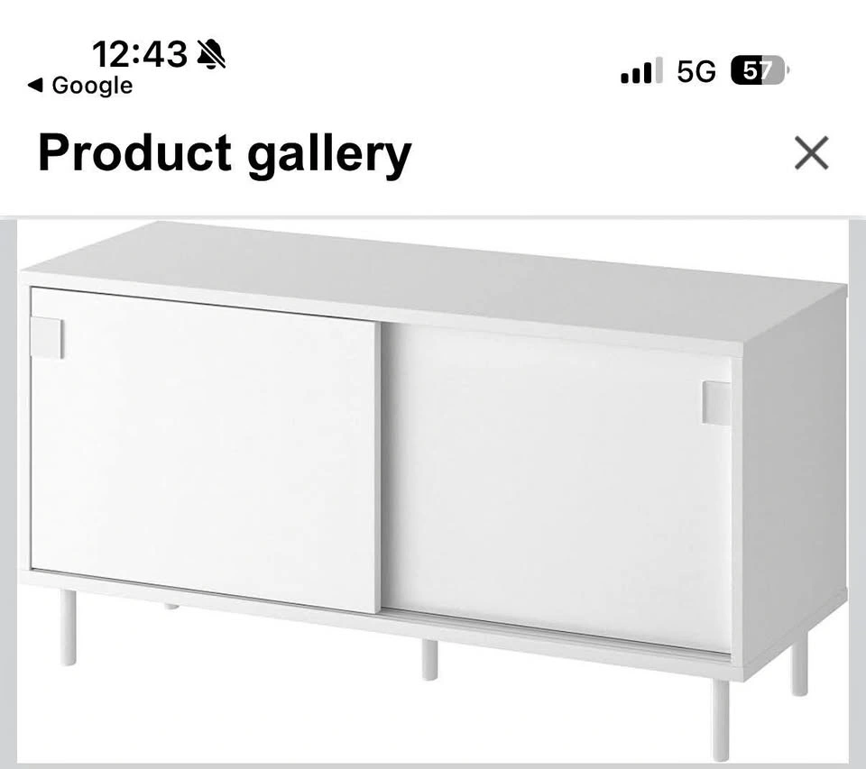 1 IKEA cabinet/bench
