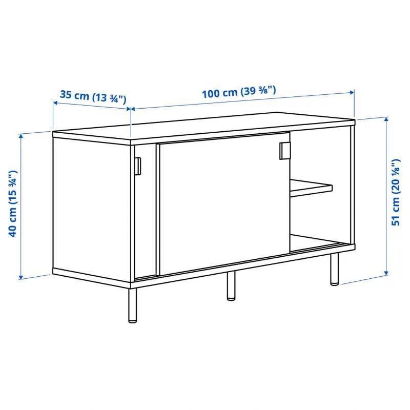 1 IKEA cabinet/bench - photo 3
