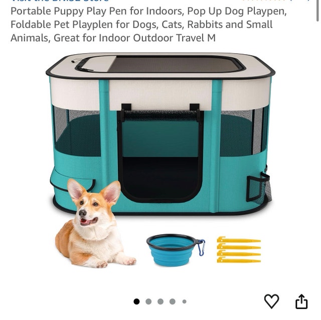 Portable Puppy Play Pen