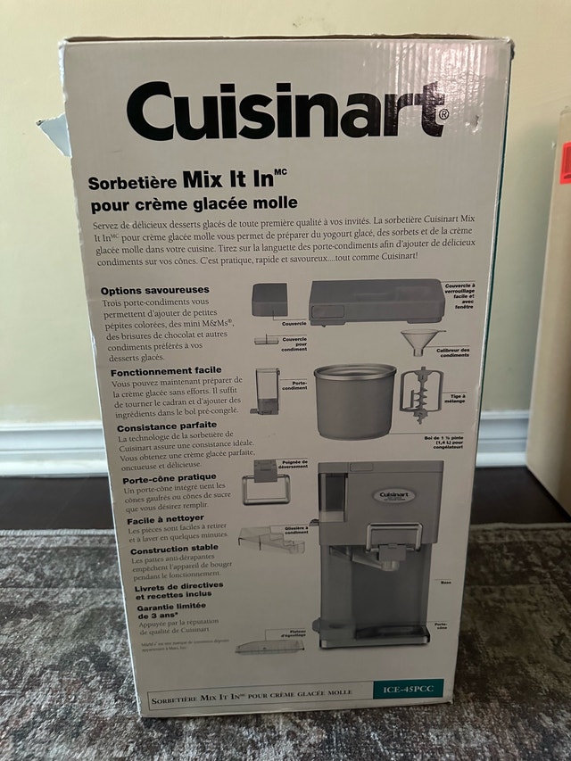 Cuisinart Mix It In Soft Serve Ice Cream Maker - photo 2