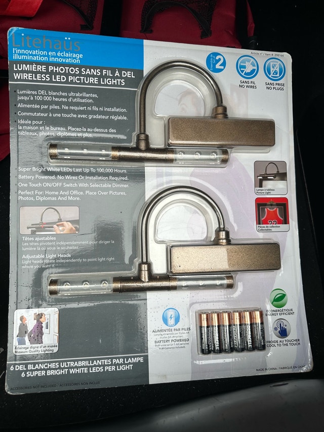 Litehaus Wireless LED Picture Lights