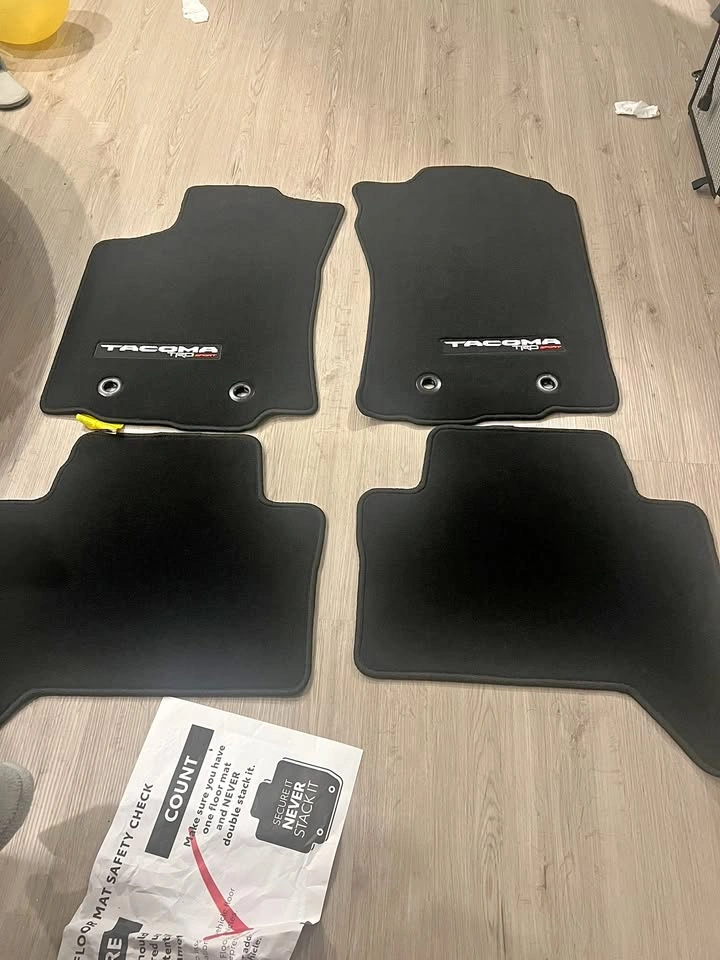 Toyota Tacoma TRD Sport Carpet Floor Mats - Set of 4