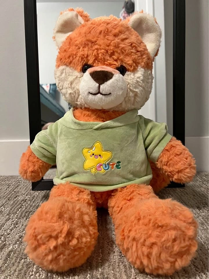 Cute Large Teddy Bear with Hoodie – Super Soft
