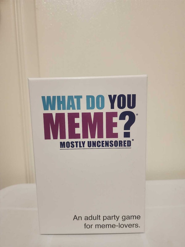 (USED) What Do You Meme? Mostly Uncensored adult party game