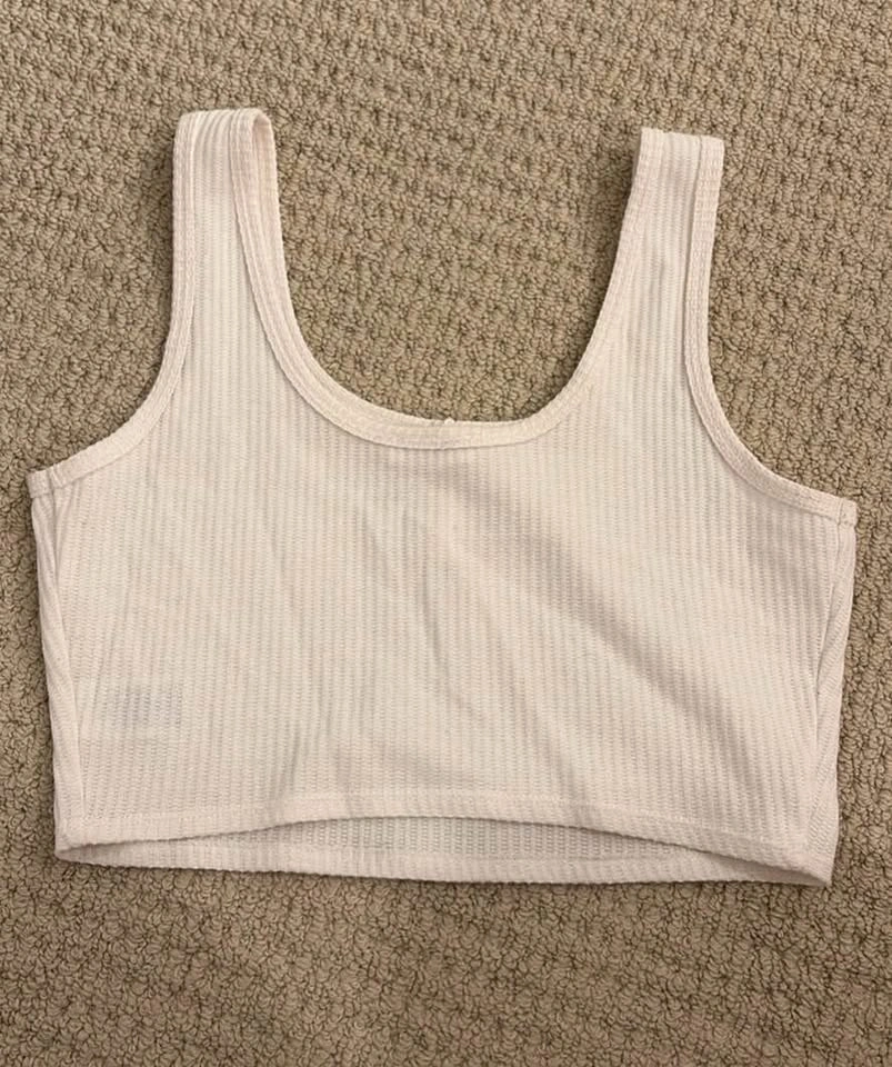 Ardene waffle crop tank top - photo 2