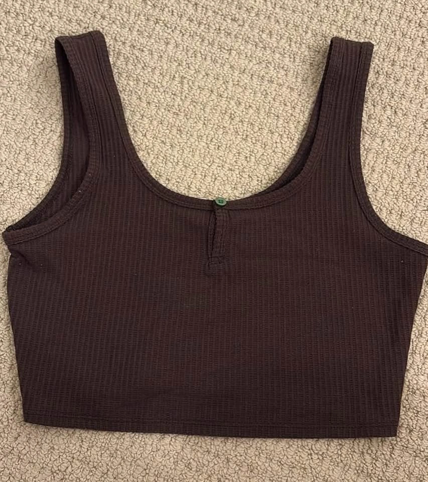 Ardene waffle crop tank top - photo 3