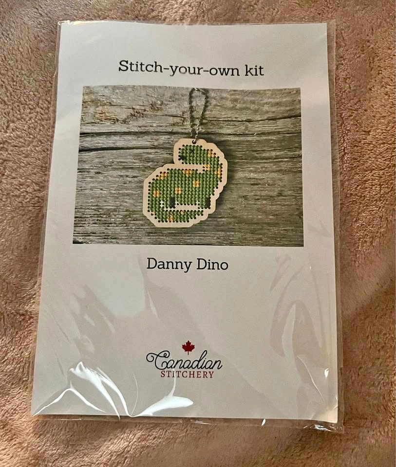 Cross Stitch Kit (Dino Design) – New/Sealed