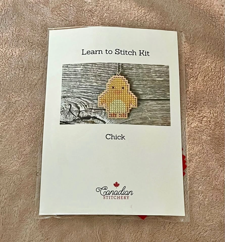Cross Stitch Kit (Chick Design) – New/Sealed