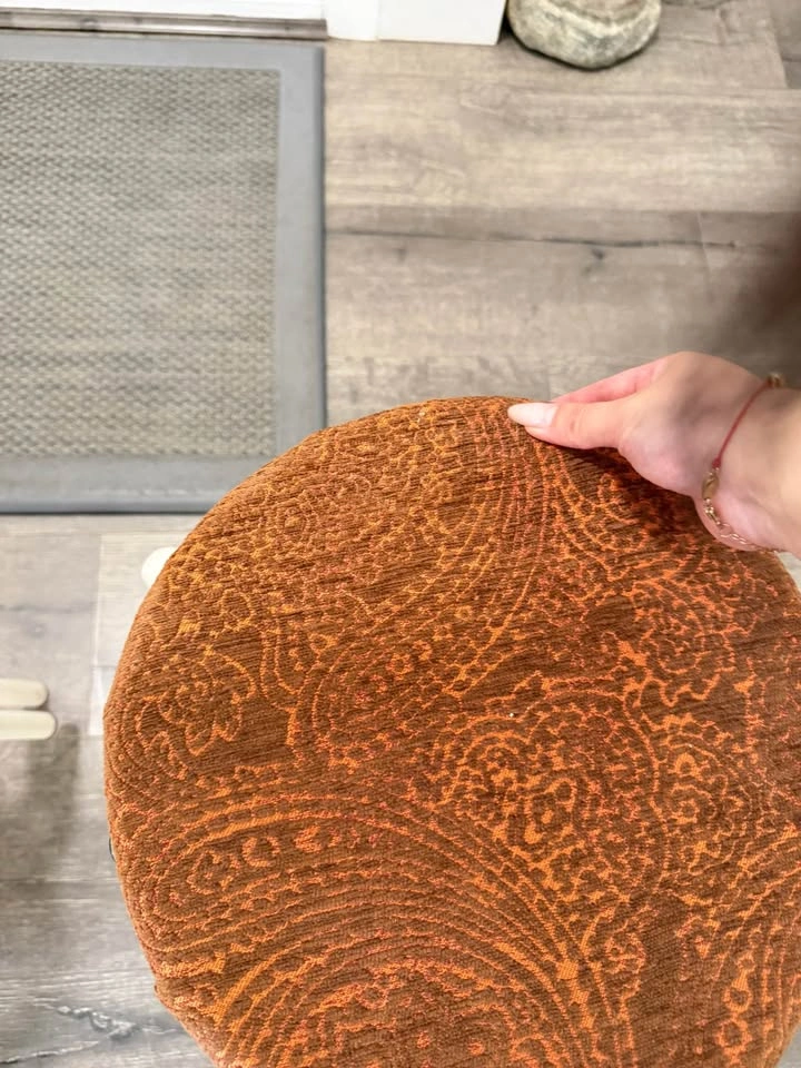 Moving Sell- Set of 4 Stacking Stools with Patterned Seats - photo 3