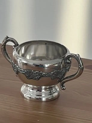 Silver plated Mug, Wine glasses, Sugar cups x 2, tea pot - photo 3