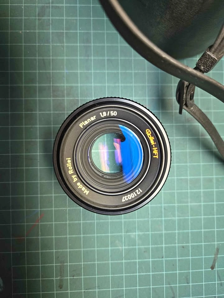 Vintage Rollei Planar 1.8/50 Camera Lens