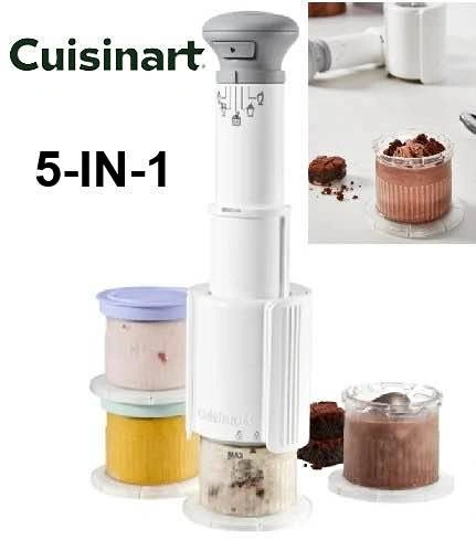 NEW Cuisinart FastFreeze 5-in-1 Ice Cream Maker
