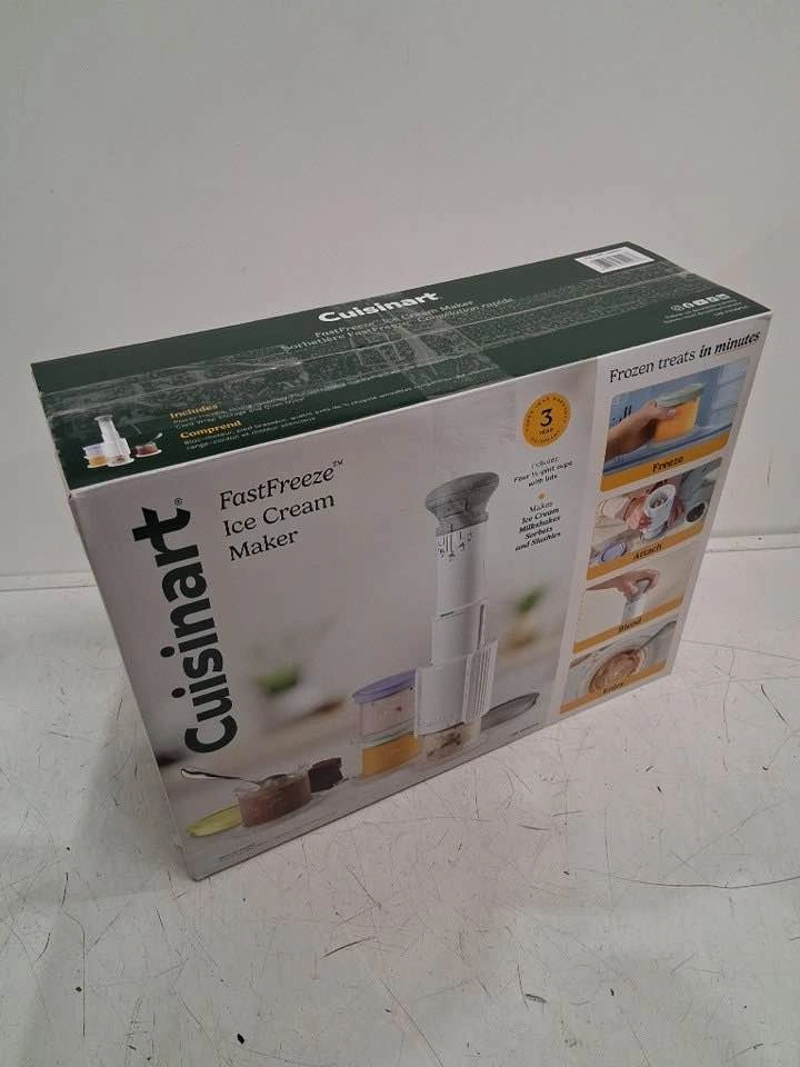 NEW Cuisinart FastFreeze 5-in-1 Ice Cream Maker - photo 2