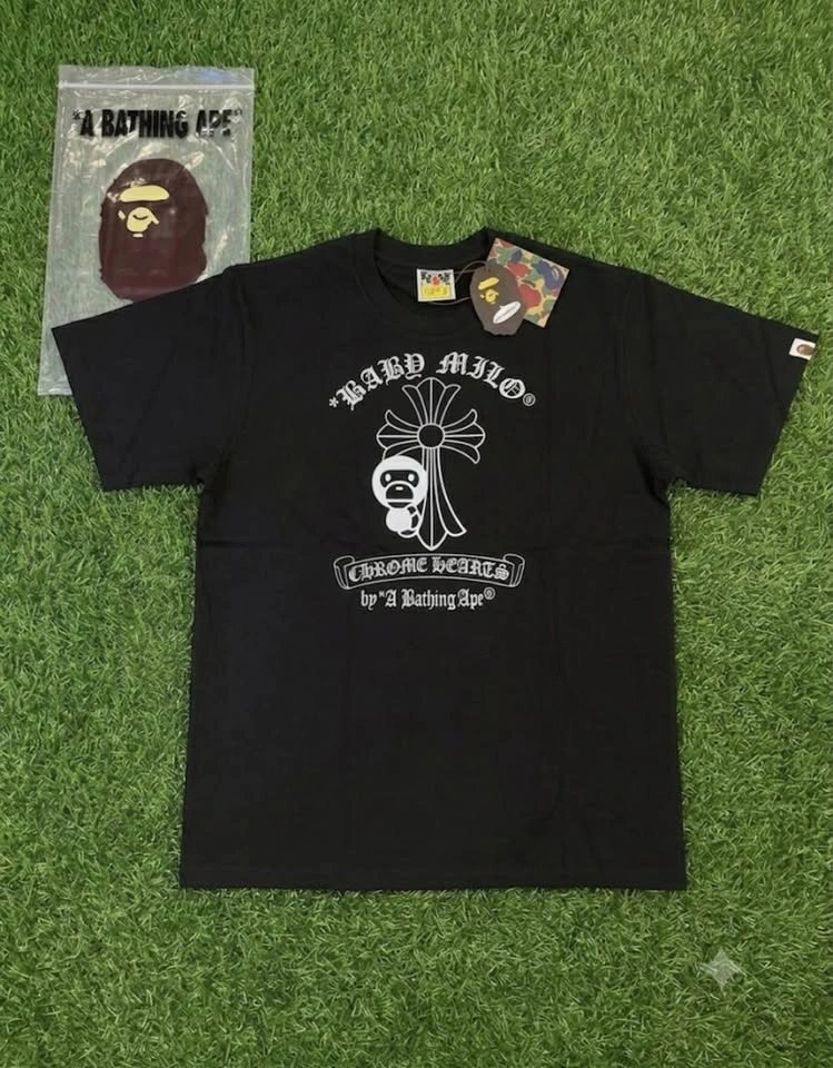 Bape X Chrome Hearts T-Shirt - photo 2