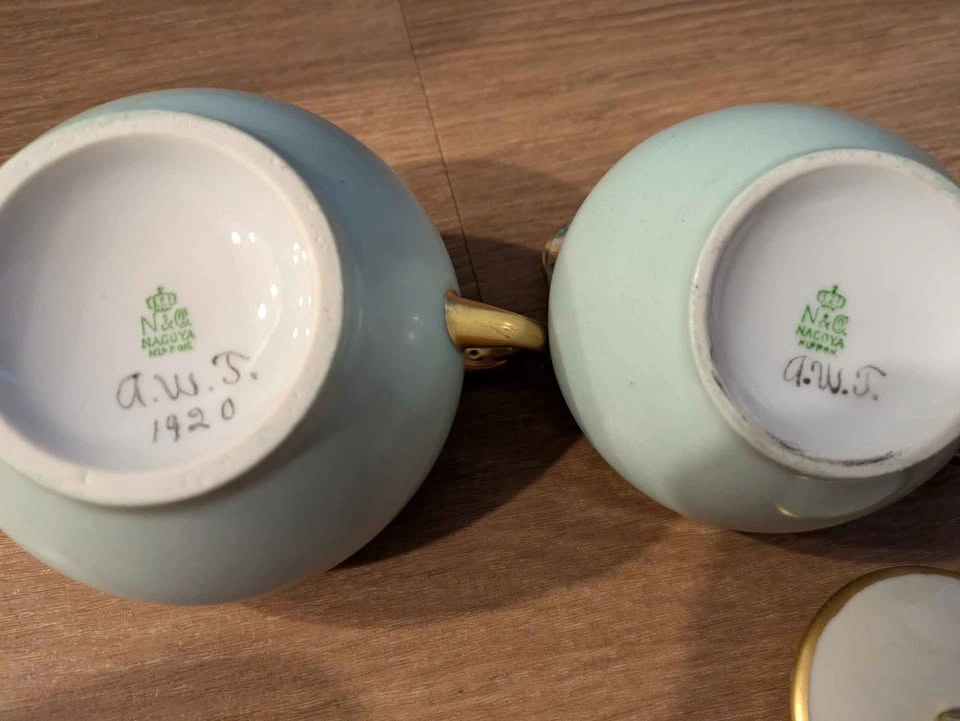 Vintage cream and sugar set, Nagoya - photo 2