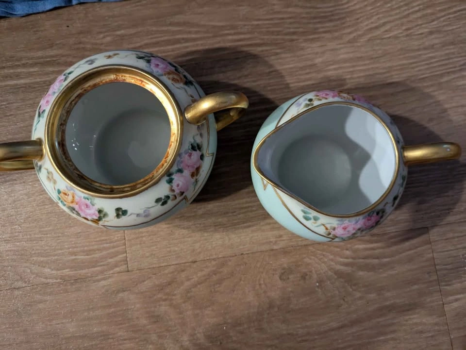 Vintage cream and sugar set, Nagoya - photo 3