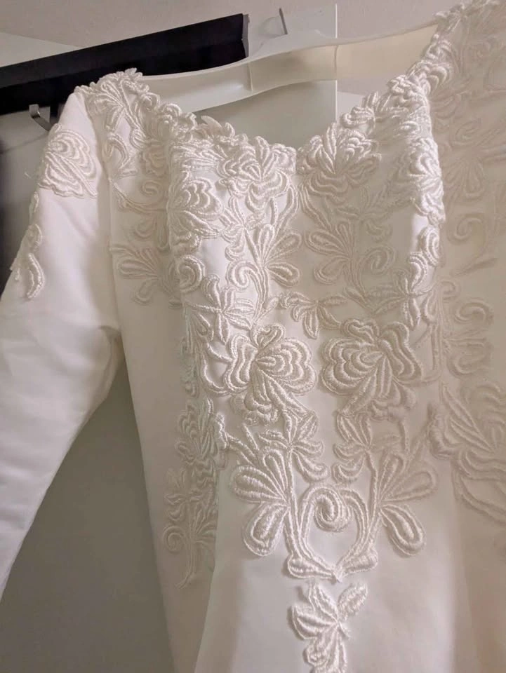 Vintage Y2K/90s wedding gown veil set - photo 3