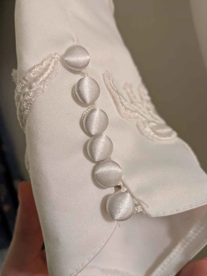 Vintage Y2K/90s wedding gown veil set - photo 5