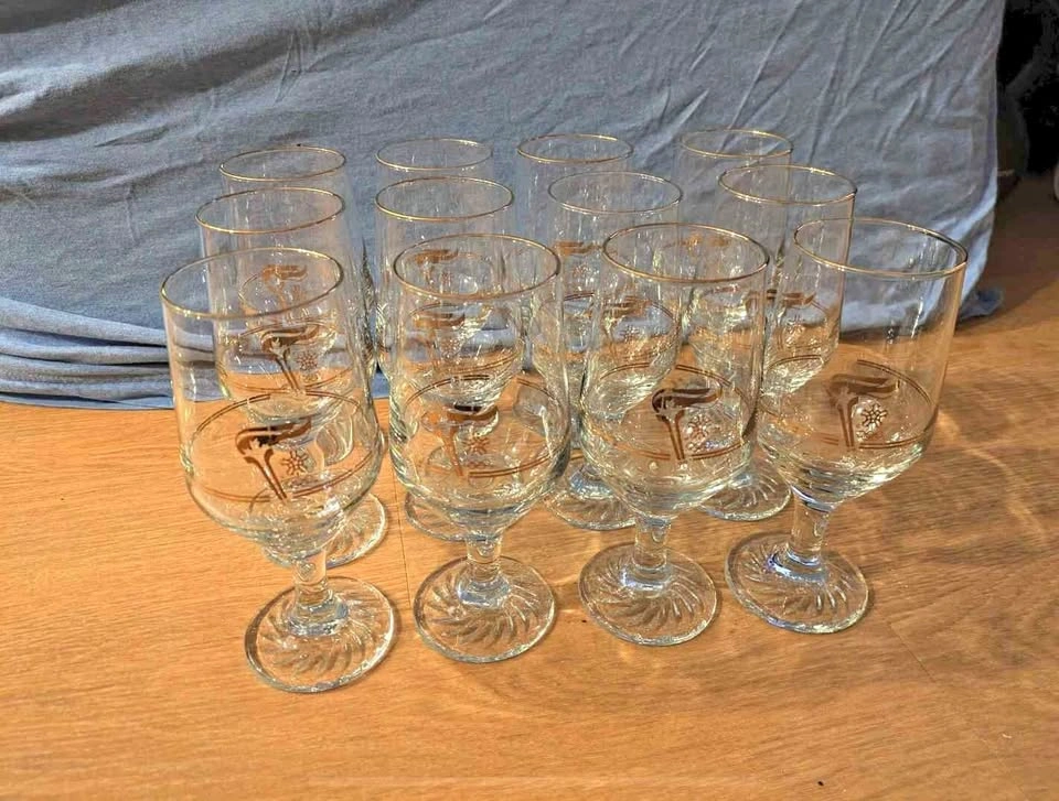 Vintage Canadian Olympic glassware