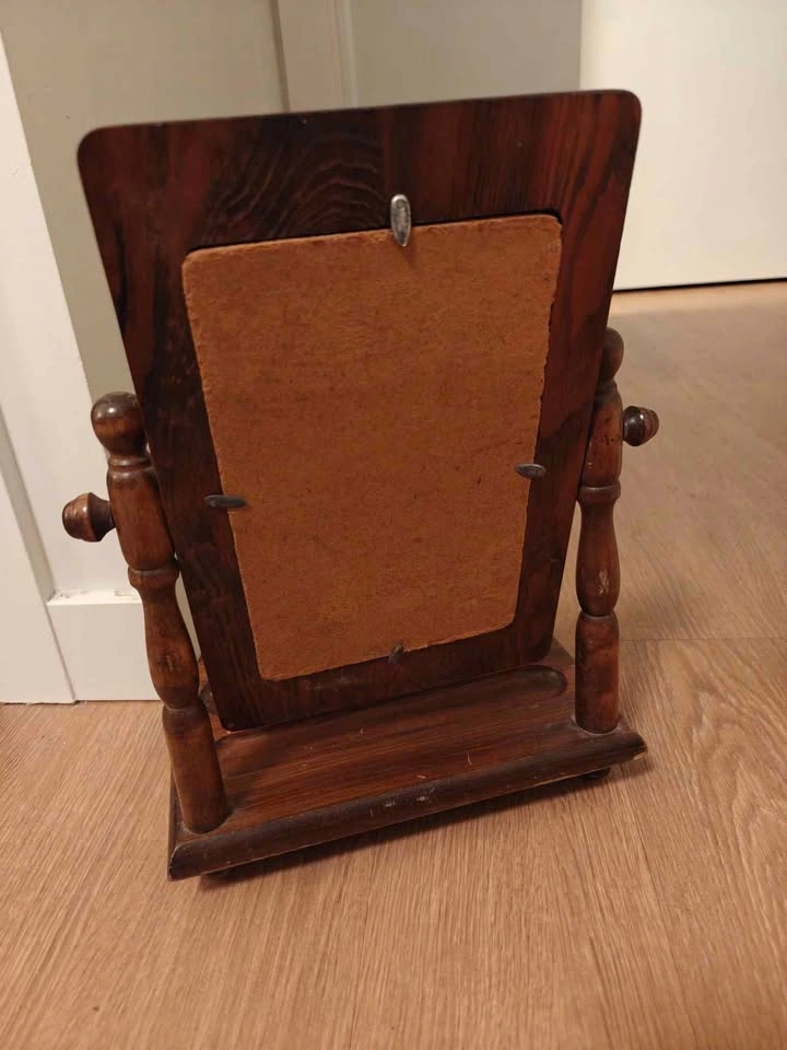 Vintage shaving mirror vanity - photo 2