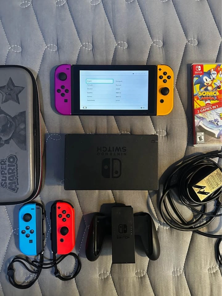 Nintendo Switch Console Bundle With Sonic Game and Accessories - photo 3