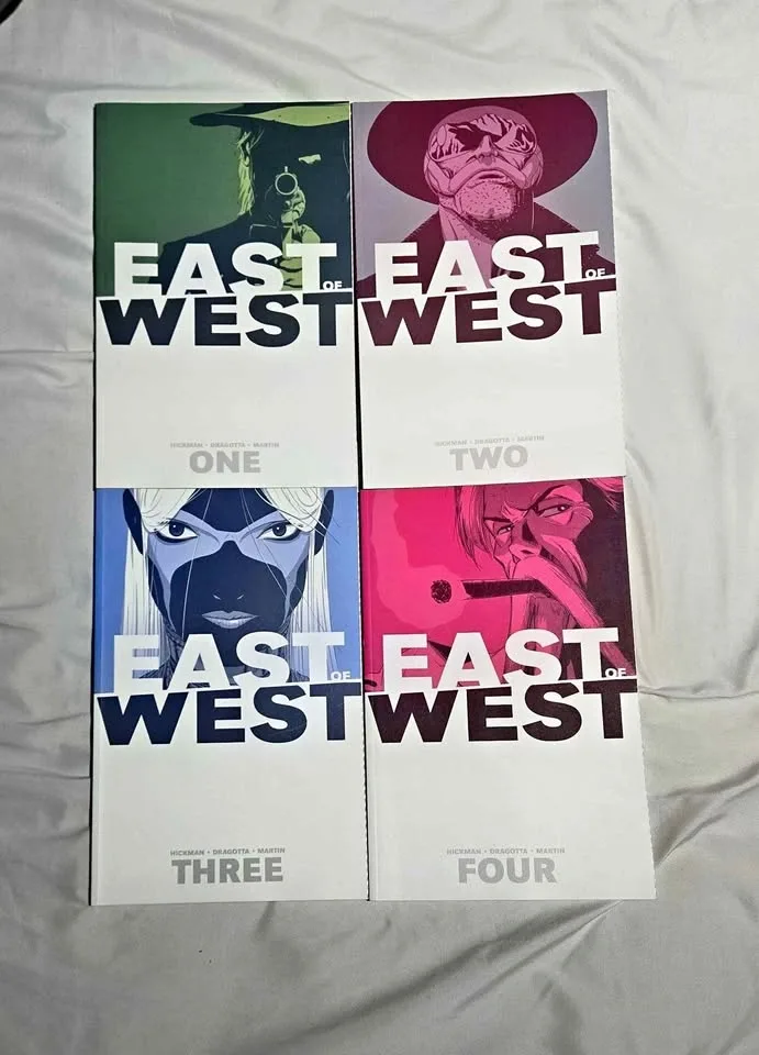 Image Comics East of West Volumes 1-4