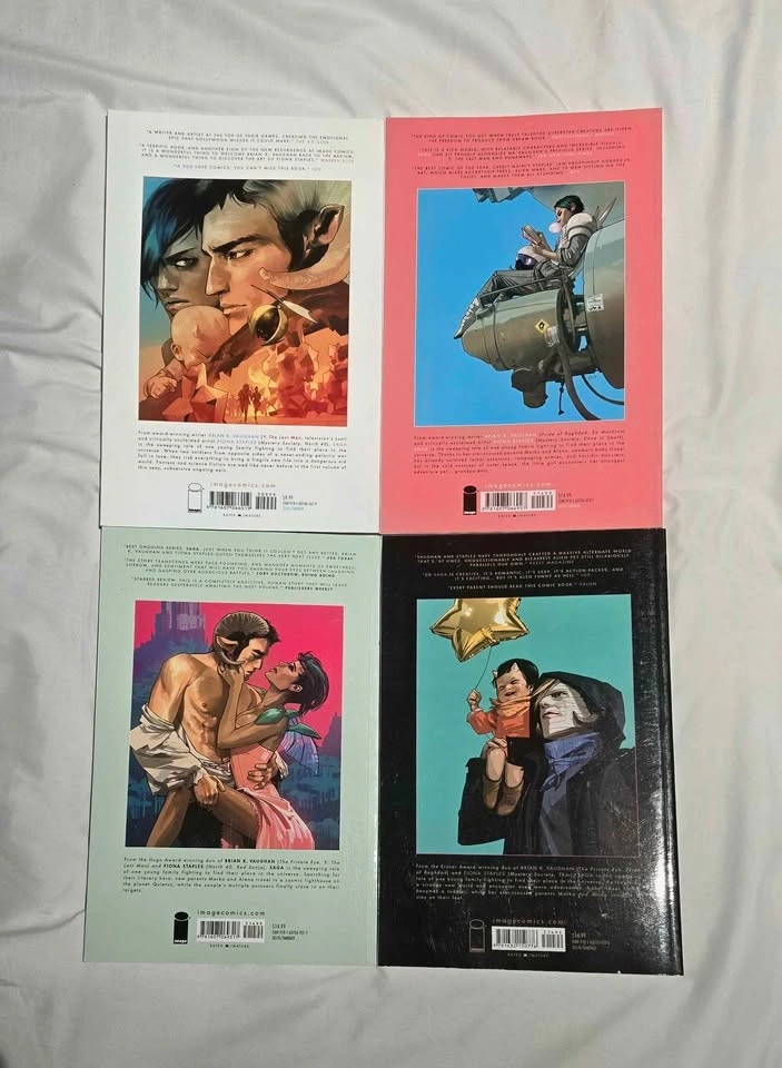 Image Comics Saga Volumes 1-8 - photo 3