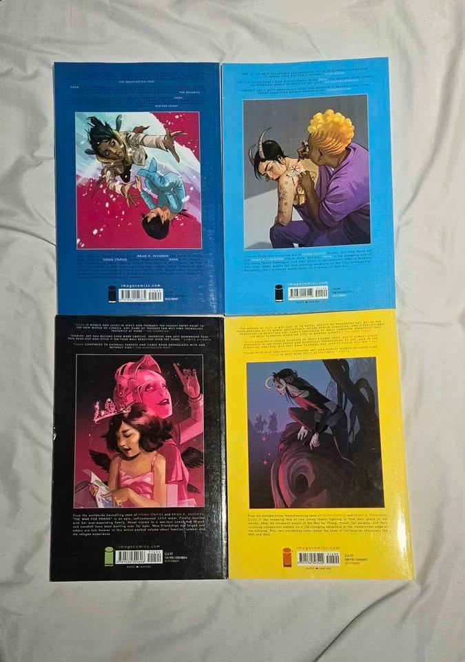 Image Comics Saga Volumes 1-8 - photo 4