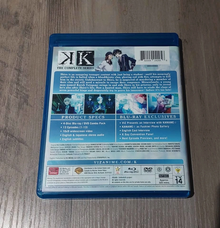 K Project The Complete Series Blu-ray - photo 2